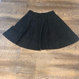 NWOT Black, Shimmery Express Skirt (Small) ✨